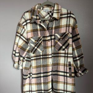 W.A.Y Plaid Shacket